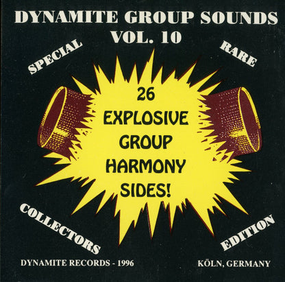 Various : Dynamite Vocal Group Sounds Vol. 10 : 26 Explosive Group Harmony Sides! (CD, Comp)