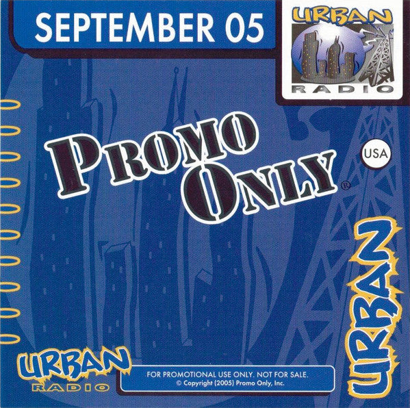 Various : Promo Only Urban Radio: September 2005 (CD, Comp)