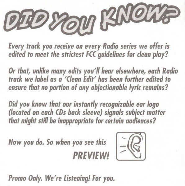 Various : Promo Only Urban Radio: September 2005 (CD, Comp)