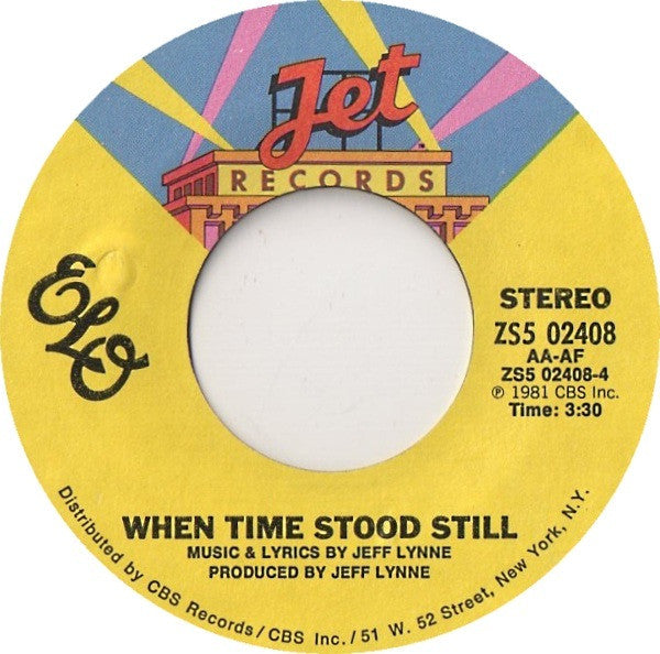 Electric Light Orchestra : Hold On Tight (7", Single, Styrene)