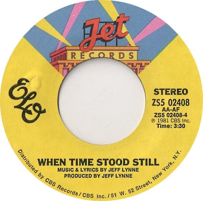 Electric Light Orchestra : Hold On Tight (7", Single, Styrene)