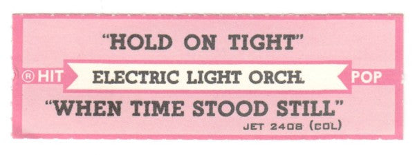 Electric Light Orchestra : Hold On Tight (7", Single, Styrene)