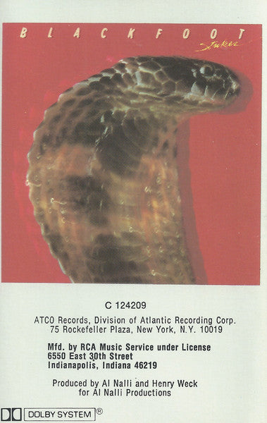 Blackfoot (3) : Strikes (Cass, Album, Club, Dol)