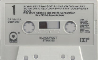 Blackfoot (3) : Strikes (Cass, Album, Club, Dol)