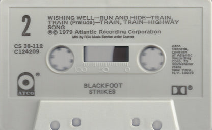 Blackfoot (3) : Strikes (Cass, Album, Club, Dol)