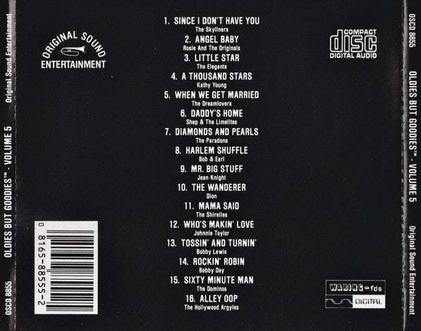 Various : Oldies But Goodies - Vol. 5 (CD, Comp)