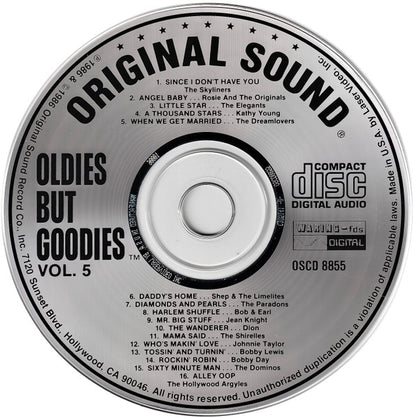 Various : Oldies But Goodies - Vol. 5 (CD, Comp)