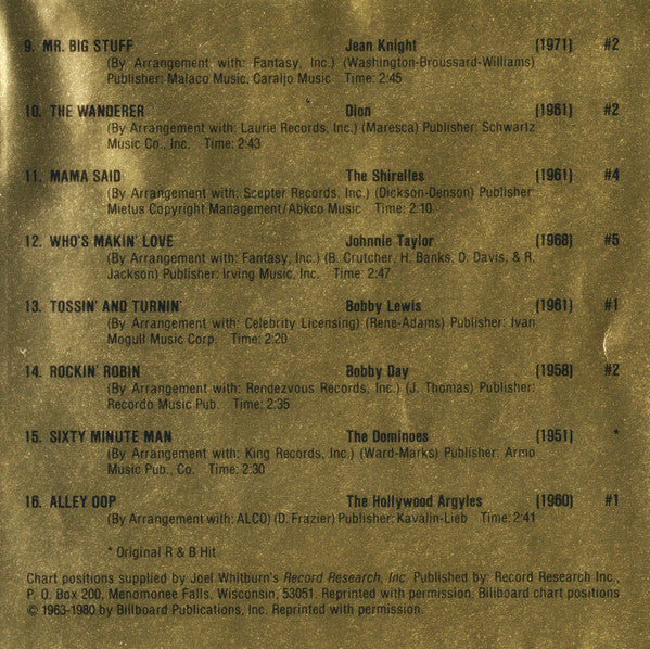 Various : Oldies But Goodies - Vol. 5 (CD, Comp)