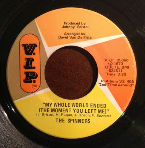 Spinners : We'll Have It Made (7", Single)