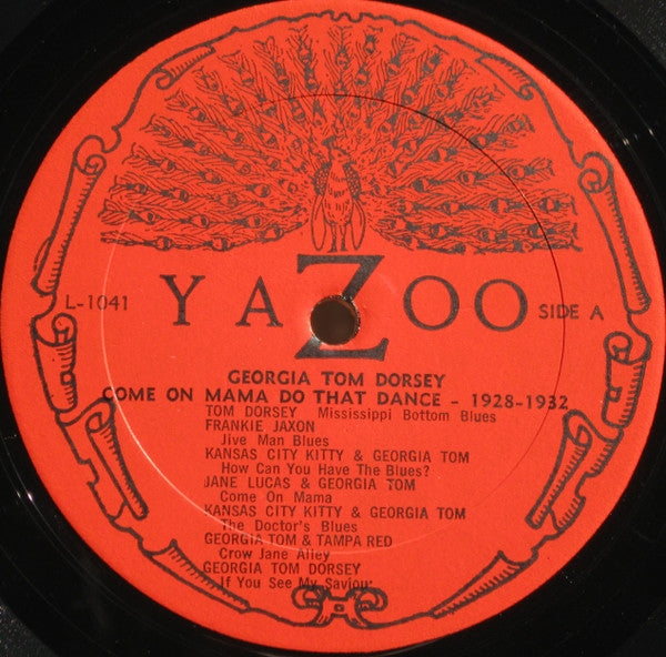 Thomas A. Dorsey : 1928-1932: Come On Mama Do That Dance (LP, Comp)
