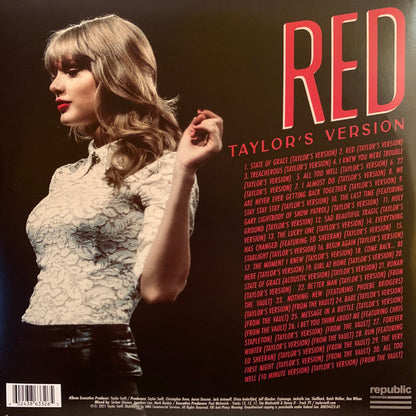 Taylor Swift : Red (Taylor's Version) (4xLP, Album, Ltd, Red)