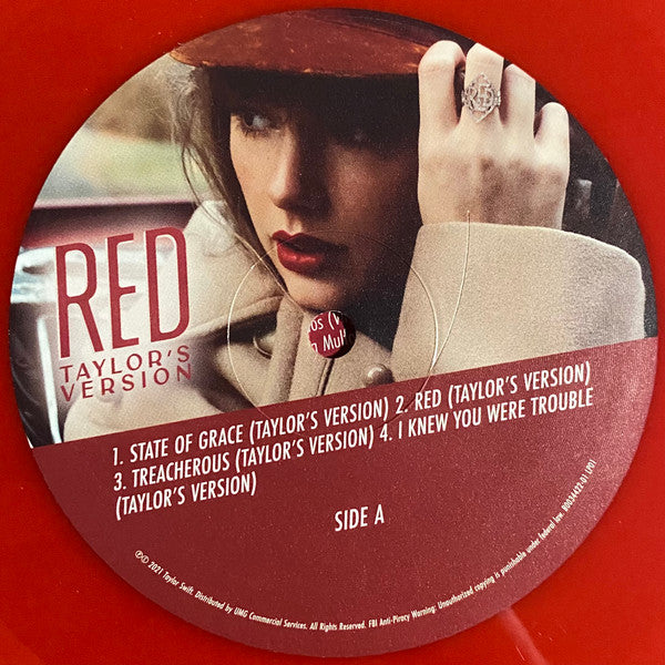 Taylor Swift : Red (Taylor's Version) (4xLP, Album, Ltd, Red)