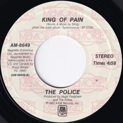 The Police : Synchronicity II / King Of Pain (7", Single, RE, Styrene)