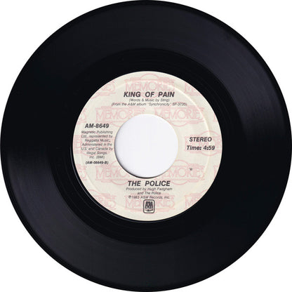 The Police : Synchronicity II / King Of Pain (7", Single, RE, Styrene)