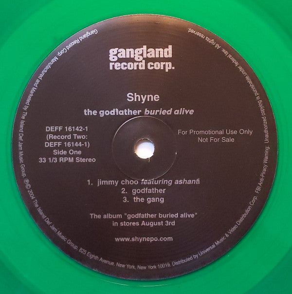 Shyne : The Godfather Buried Alive (2xLP, Album, Promo,  Gr)
