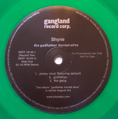 Shyne : The Godfather Buried Alive (2xLP, Album, Promo,  Gr)