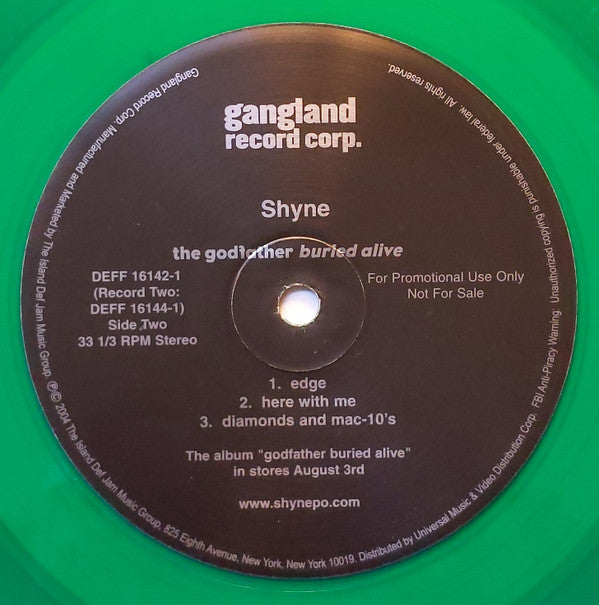 Shyne : The Godfather Buried Alive (2xLP, Album, Promo,  Gr)
