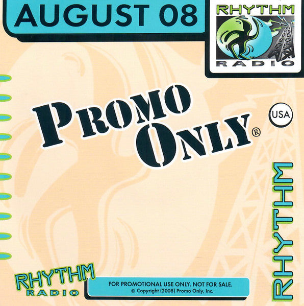 Various : Promo Only Rhythm Radio: August 08 (CD, Comp, Promo)
