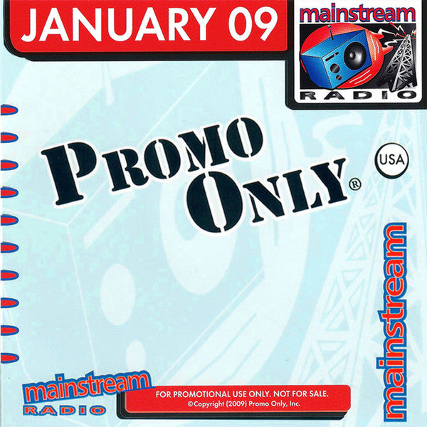 Various : Promo Only Mainstream Radio: January 09 (CD, Comp, Promo)
