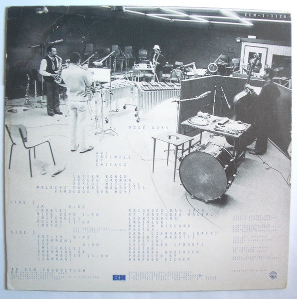 The Art Ensemble Of Chicago : Nice Guys (LP, Album)