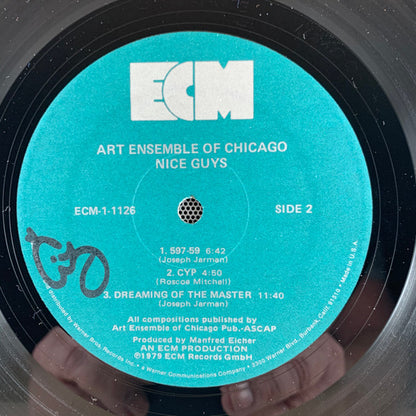 The Art Ensemble Of Chicago : Nice Guys (LP, Album)