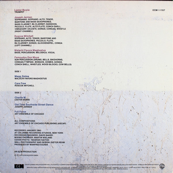 The Art Ensemble Of Chicago : Full Force (LP, Album)