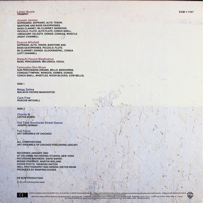The Art Ensemble Of Chicago : Full Force (LP, Album)