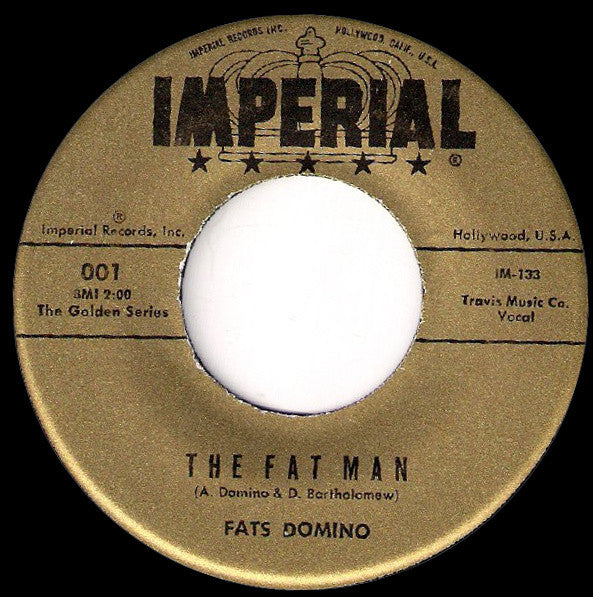 Fats Domino : The Fat Man / Goin' Home (7", Single)