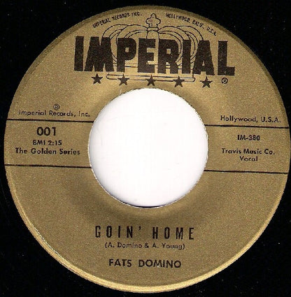 Fats Domino : The Fat Man / Goin' Home (7", Single)