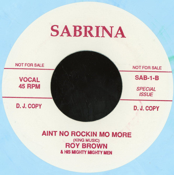 Frankie And Johnny (2) / Roy Brown & His Mighty-Mighty Men : My First Love (7", Unofficial, Tur)