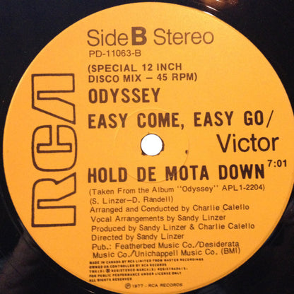 Odyssey (2) : Native New Yorker (12")