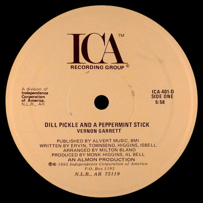 Vernon Garrett : Dill Pickle And A Peppermint Stick (12")