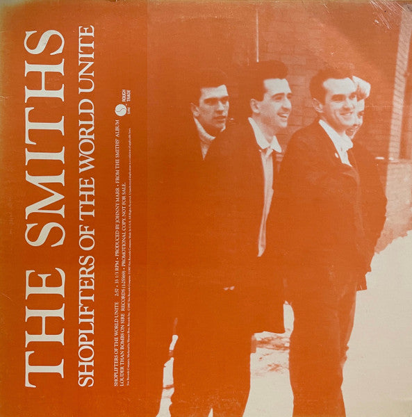 The Smiths : Shoplifters Of The World Unite (12", Promo)