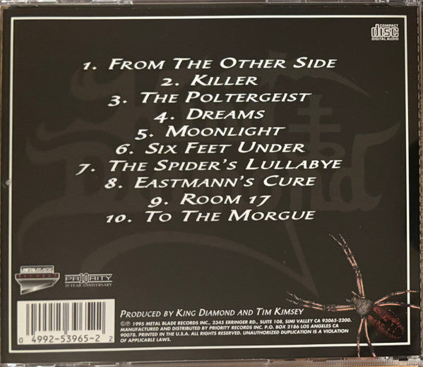King Diamond : The Spider's Lullabye (CD, Album)