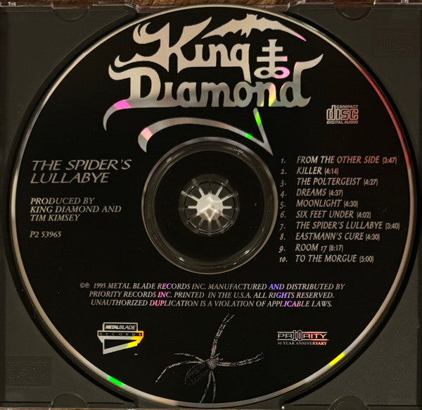 King Diamond : The Spider's Lullabye (CD, Album)