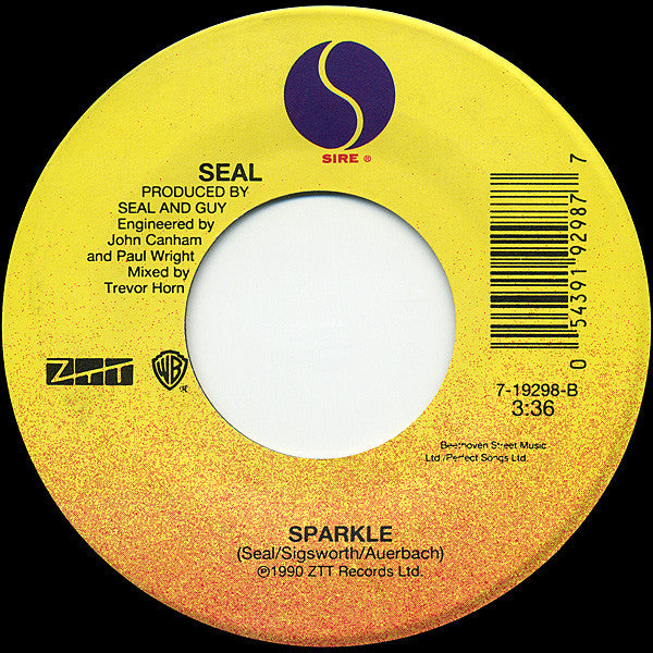 Seal : Crazy (7", Single)