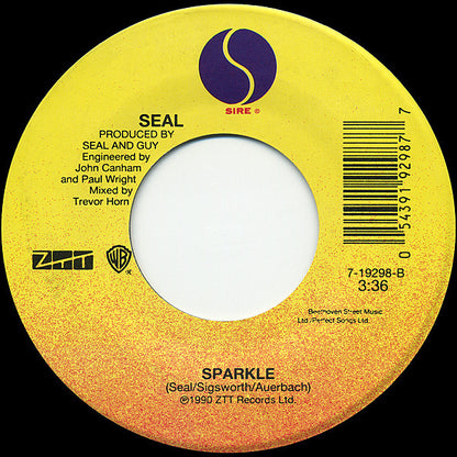 Seal : Crazy (7", Single)