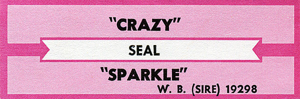 Seal : Crazy (7", Single)