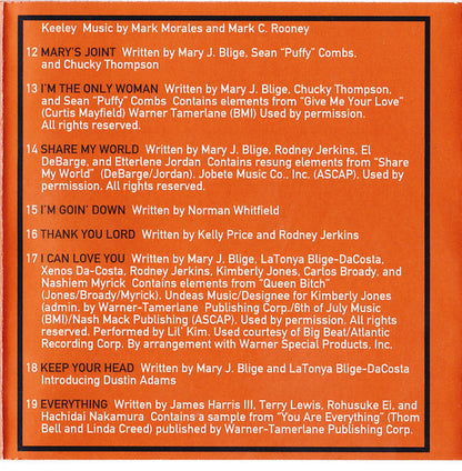 Mary J. Blige : The Tour (CD, Album)
