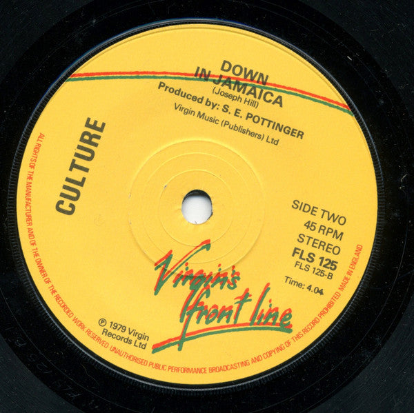 Culture : International Herb (7")
