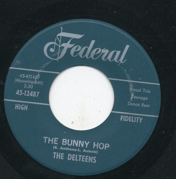 The Delteens : The Hokey-Pokey / The Bunny Hop (7", Single)