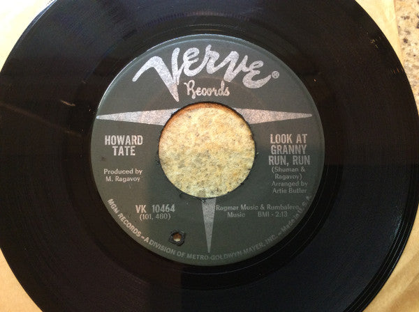 Howard Tate : Look At Granny Run Run / Half A Man (7", Single)