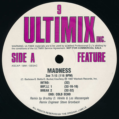 Various : Ultimix 9 (3x12", Comp, Promo)