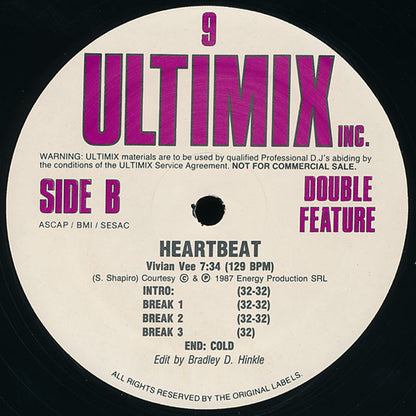 Various : Ultimix 9 (3x12", Comp, Promo)
