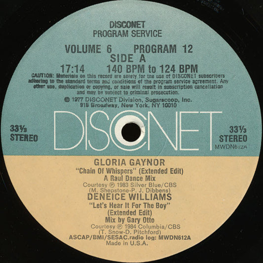 Various : Volume 6 Program 12 (2x12", P/Mixed)