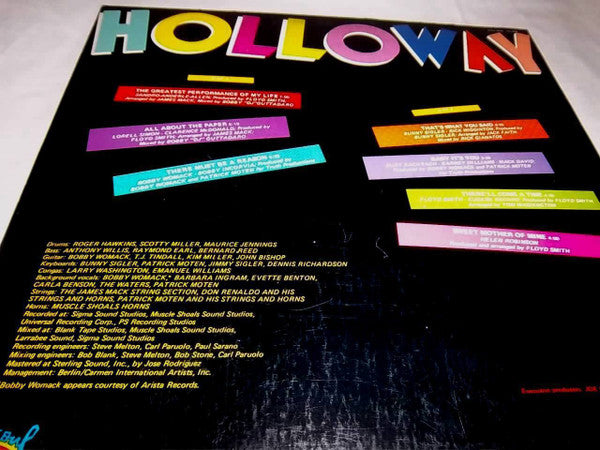 Loleatta Holloway : Loleatta Holloway (LP, Album, Ind)