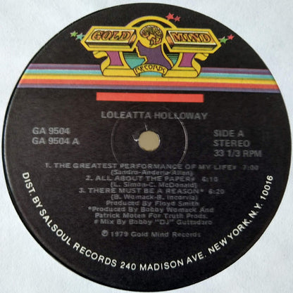 Loleatta Holloway : Loleatta Holloway (LP, Album, Ind)