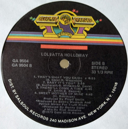 Loleatta Holloway : Loleatta Holloway (LP, Album, Ind)
