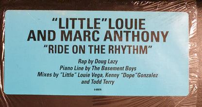 Louie Vega & Marc Anthony : Ride On The Rhythm (12", SP)