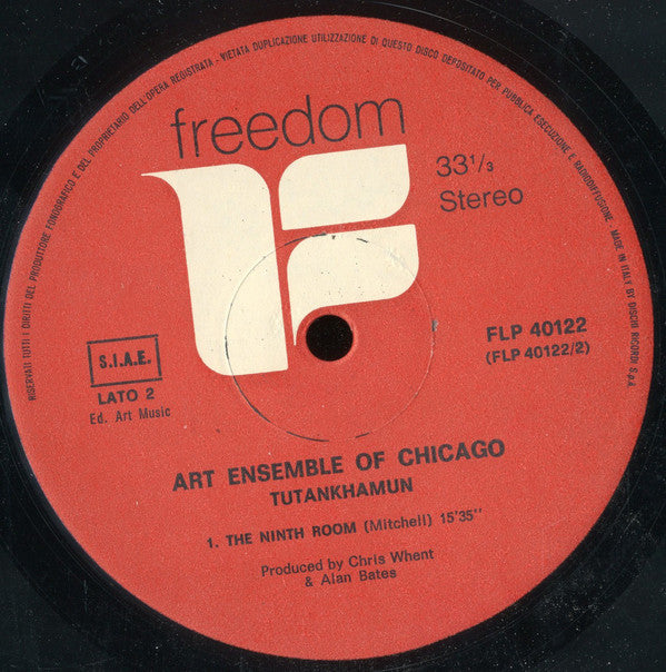 The Art Ensemble Of Chicago : Tutankhamun (LP, Album)